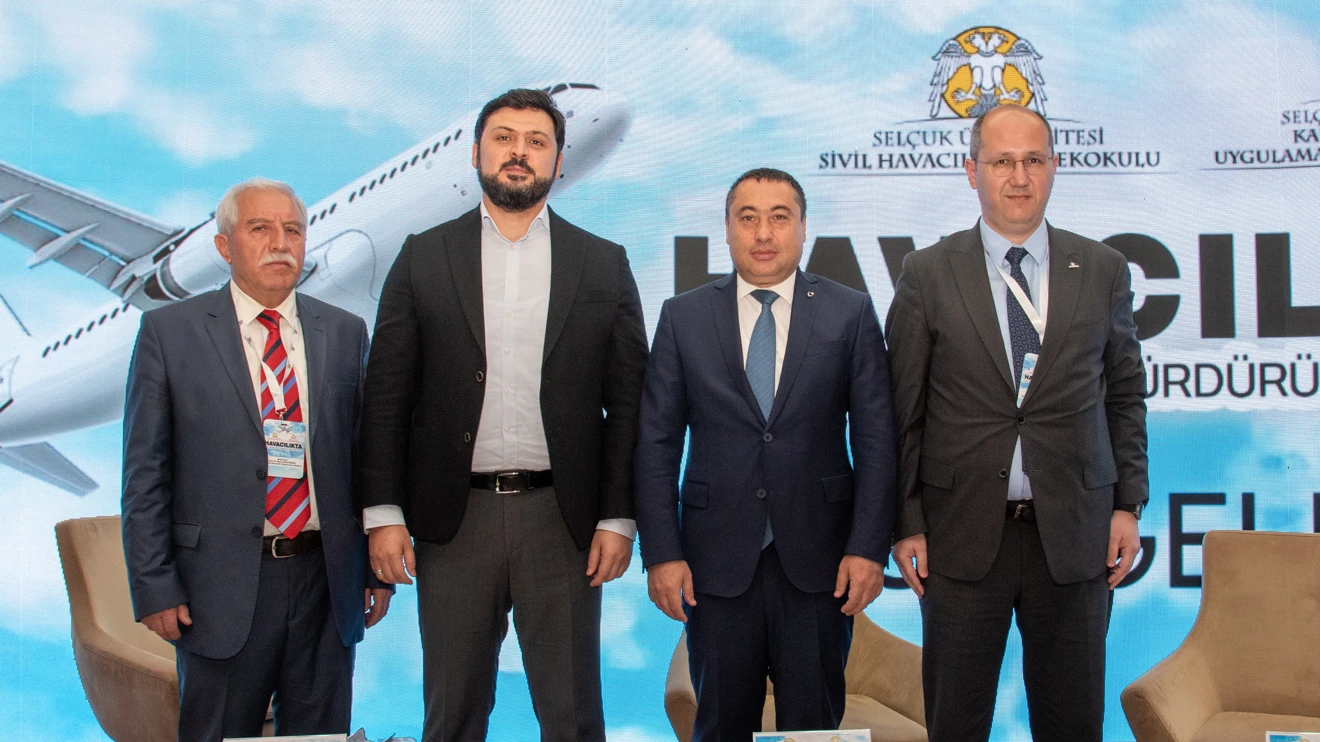 Selçuk Üniversitesinde sivil havacılığın geleceği konuşuldu